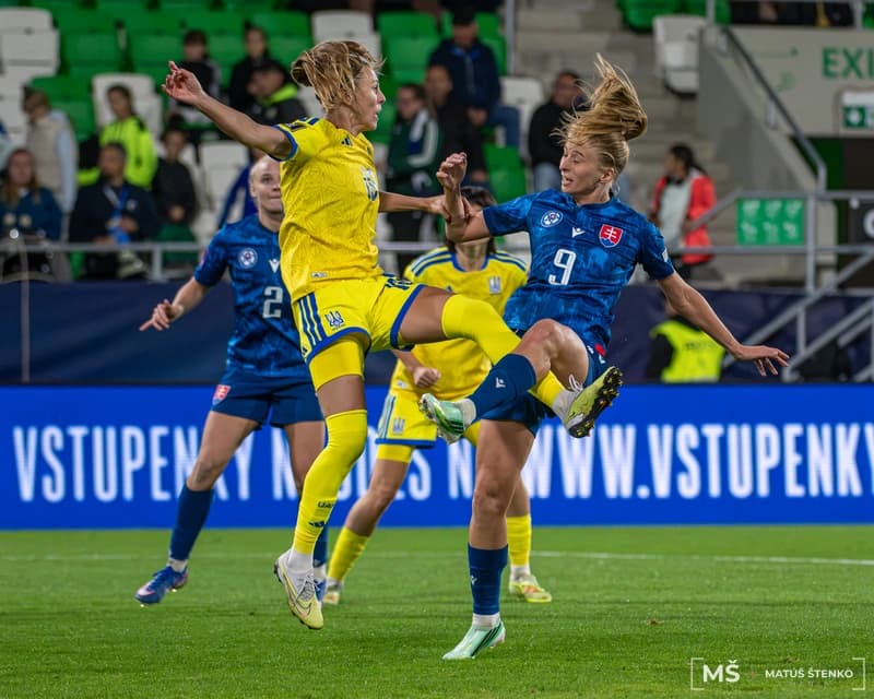 MS2027 žien kvalifikácia - Slovensko - Ukrajina
